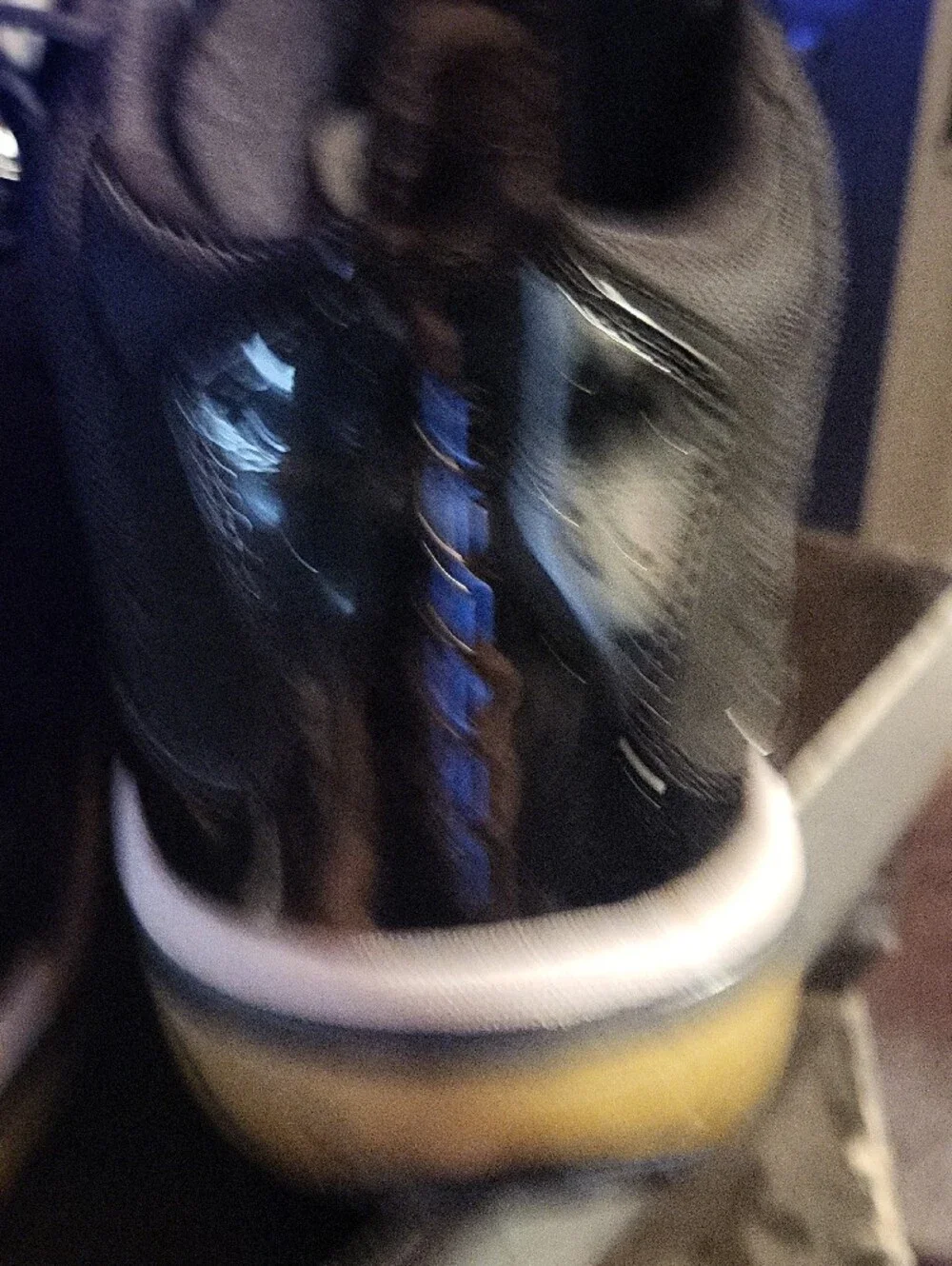 Jordan Men's Black and Blue Low-Top Sneakers